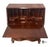 Vintage Maddox Chippendale Style Mahogany Serpentine Drop Front Secretary Desk For Sale In Greensboro - Image 6 of 12