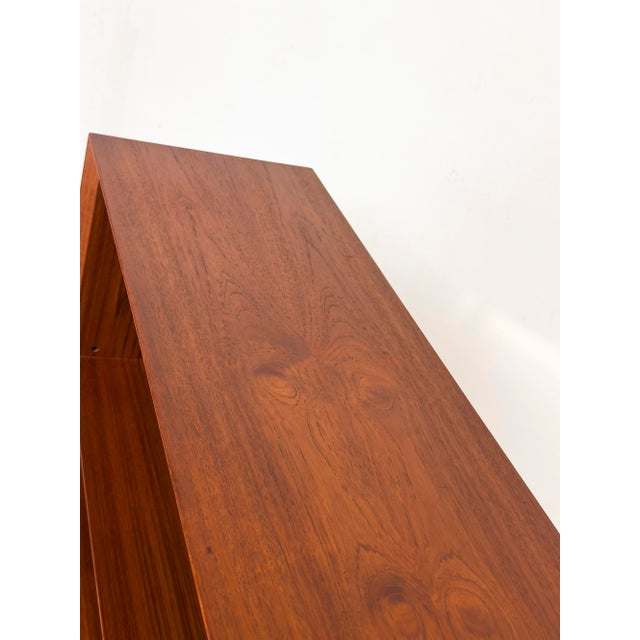 Vintage Danish Teak Bookcase from Chr. Linneberg Møbelfabrik, 1960s For Sale - Image 6 of 18