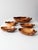 Wood Mid Century Wood Bowls Set For Sale - Image 7 of 10