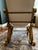 Vintage Hollywood Regency Gilt Metal Ribbon Rocking Chair For Sale - Image 16 of 17
