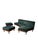 Sofa with Ottomans, 1960s, Set of 3 For Sale - Image 9 of 9
