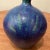 Mid 20th Century Studio Pottery Stoneware Dark Blue & Green Ombré Small Neck Vase With Makers Mark For Sale - Image 10 of 12