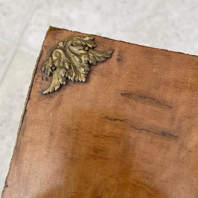 Wood 19th Century French Vanity Gilded Bronze For Sale - Image 7 of 11