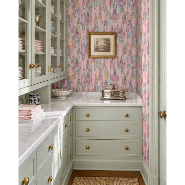 Tassel Trellis is a bold, decorative wallpaper filled with hand-painted watercolor tassels that feel both classic and...