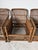 Vintage Palecek President’s State Stick Rattan Lounge Chairs – Pair For Sale - Image 15 of 18