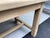 Wood Vintage French Weathered Oak Fram Table For Sale - Image 7 of 12