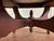 Mid 20th Century French Provincial Style Oval Marble-Top Coffee Table | Italian Marble | Carved Rose Appliqué | X-Stretcher Base For Sale - Image 9 of 12