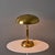 Mid-Century Modern 1940s Giovanni Michelucci Patinated Brass Adjustable Banker Lamp for Lariolux For Sale - Image 3 of 18