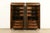 1980s Baker Furniture French Provincial Louis XV Carved Oak Armoire Dressers or Linen Presses, Pair For Sale - Image 5 of 18