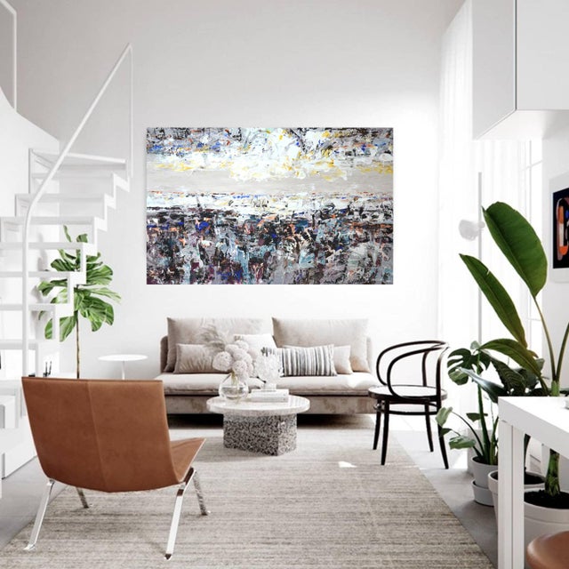 Abstraction 2.Modern Original Hand Painting For Sale - Image 9 of 11