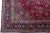 1960s Medallion Antique Persian Kashan Handmade Wool Rug in Red For Sale - Image 4 of 7