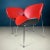 Mid-Century Modern Set of Red Lounge Chairs, Italy, 1990s For Sale - Image 3 of 13