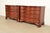 Baker Furniture Historic Charleston Chippendale Carved Mahogany Serpentine Front Dresser Chests, Pair For Sale - Image 14 of 14