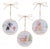 Dog Disc Ornament Set of 12 For Sale