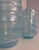 Italian Sculptural Aquamarine Blue Murano Glass Vases by Cenedese, 2000s, Set of 2 For Sale - Image 6 of 10