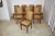 André Sornay Extendable Dining Table and Set of 8 Walnut & Leather Chairs by André Sornay, France, 1930s For Sale - Image 4 of 17