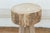 Reconstructed Weathered Wood Side Table For Sale - Image 4 of 6