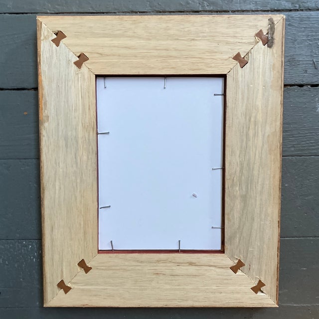 Original drawing 5 x 7 on paper unsigned study Overall size with ornate frame is approximately 9.5 x 11.5