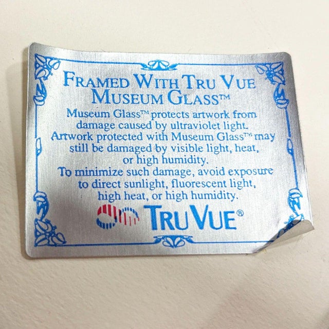 1990s Framed Martha Alf "Apple" Still Life Lithograph Print Limited Signed (192/250) For Sale In Los Angeles - Image 6 of 7