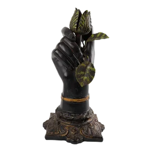 Vintage Petites Choses Iron Hand Candle Holder