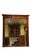 Outstanding English wall mirror of large proportions, having original glass with some age related foxing, the frame having...