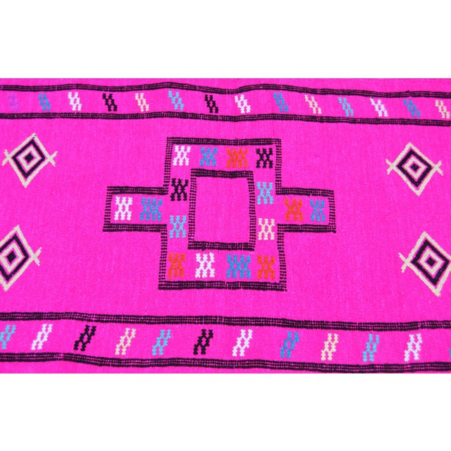 Moroccan Moroccan Rug, 3'2" X 1'8" For Sale - Image 3 of 4