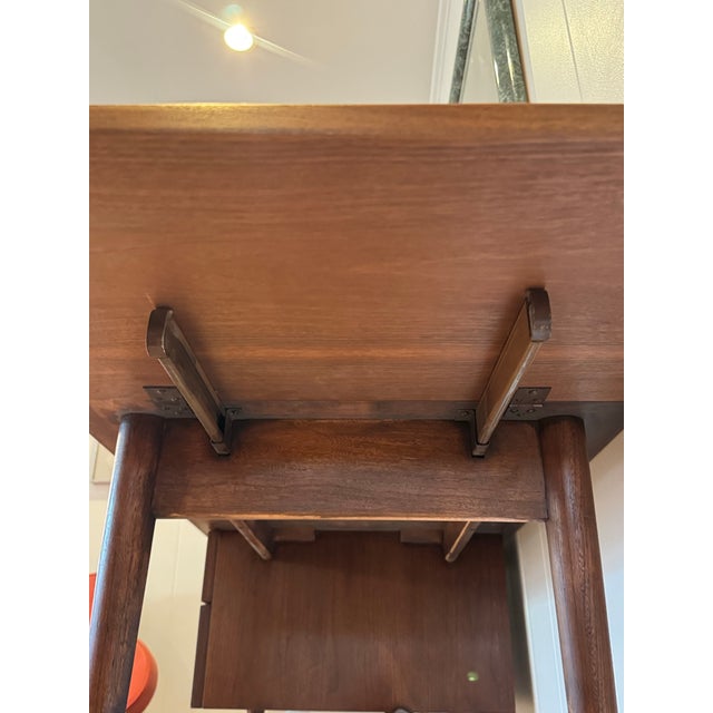 Mid-Century Modern A Mid Century Modern “Accord” Drop Leaf Desk by American of Martinsville, Circa 1960s For Sale - Image 3 of 12