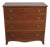 Bench Made Federal Style Mahogany Inlaid Chest For Sale
