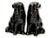 English 19th Century Staffordshire Jackfield Black Spaniels / Dogs For Sale - Image 3 of 5