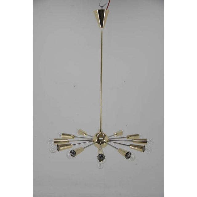 Space Age Sputnik Chandelier, 1960s For Sale - Image 4 of 14