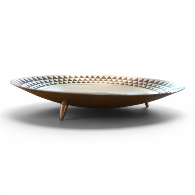 Bauhaus Sculptural Silver-Plated Bowl by Paul Haustein for WMF Ikora, 1920s For Sale - Image 10 of 10