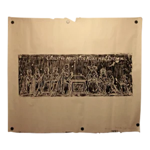 All Saints Maidstone England 1967 Church Rubbing