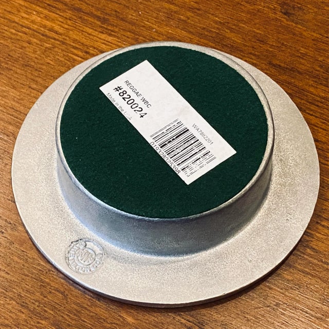 Wood Wilton Postmodern Wine Bottle Coaster For Sale - Image 7 of 10