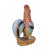 Figurative Glazed Ceramic Rooster Fengshui Deco Figure For Sale - Image 3 of 6