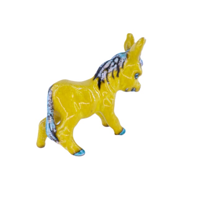 Vintage Vietri Donkey Figurine For Sale In Madison - Image 6 of 9