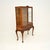 Queen Anne Burr Walnut Display Cabinet, 1930s For Sale - Image 4 of 9