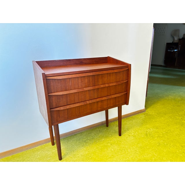 Nightstand in Danish Teak by Feldaballes Mobelfabrik, Denmark, 1960 For Sale - Image 9 of 9