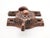 Victorian Victorian Copper Washed Cast Iron Window Sash Lock For Sale - Image 3 of 6