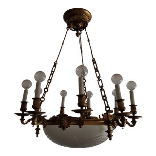 French Empire Style Chandelier For Sale