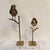 Birdies on Glass Stand - a Pair For Sale - Image 4 of 7