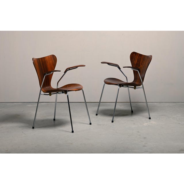 Series 7 Armchair by Arne Jacobsen for Fritz Hansen, Denmark, 1960s For Sale - Image 10 of 18