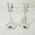 American 1980s Vintage Traditional Americana Hollywood Regency Mikasa Crystal Candlestick Holders - A Pair For Sale - Image 3 of 9