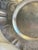 Silver Vintage Hand-Chased Hammered Aluminum Rose Tray For Sale - Image 8 of 9