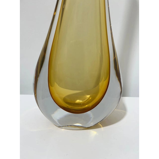 2010s Goccia Murano Glass Vase by Beltrami of Formia For Sale - Image 5 of 8
