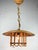 Mid-Century Pencil Reed Rattan Bamboo Pendant Hanging Lamp, Italy, 1970s For Sale - Image 10 of 16