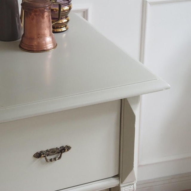 Gray Antique Chest of Drawers, 1890 For Sale - Image 8 of 18