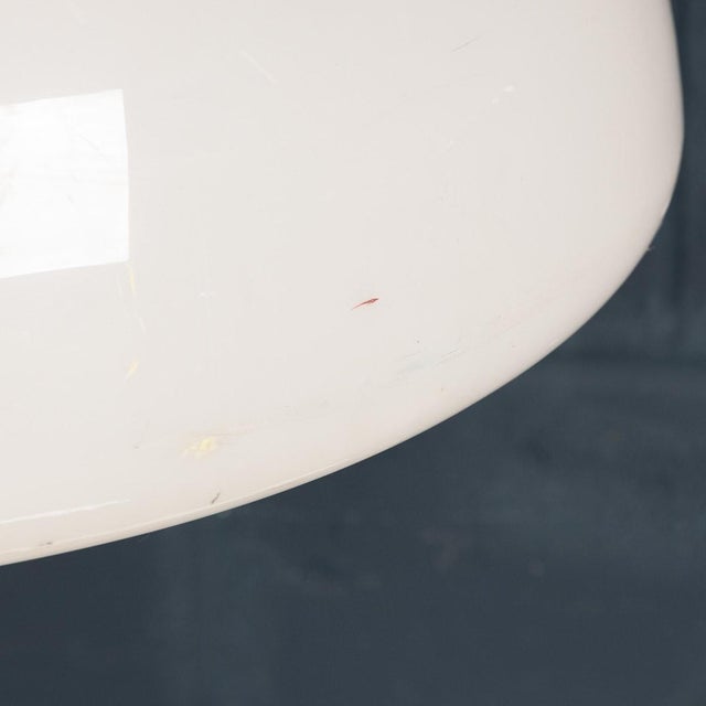 Vintage Italian White Serpente Floor Lamp by Elio Martinelli for Martinelli Luce, 1965 For Sale - Image 12 of 18