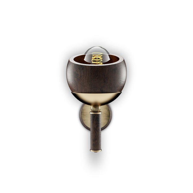 Essen Wall Lamp by Wood Tailors Club For Sale - Image 6 of 6