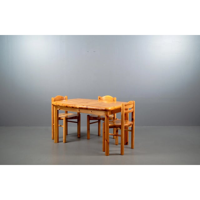 Dining Table and Chairs by Rainer Daumiller, 1970s, Set of 4 For Sale - Image 13 of 13