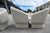 Set of 4 Lievo Noah Cream Boucle' Mid-Century Modern Armchairs For Sale - Image 4 of 10